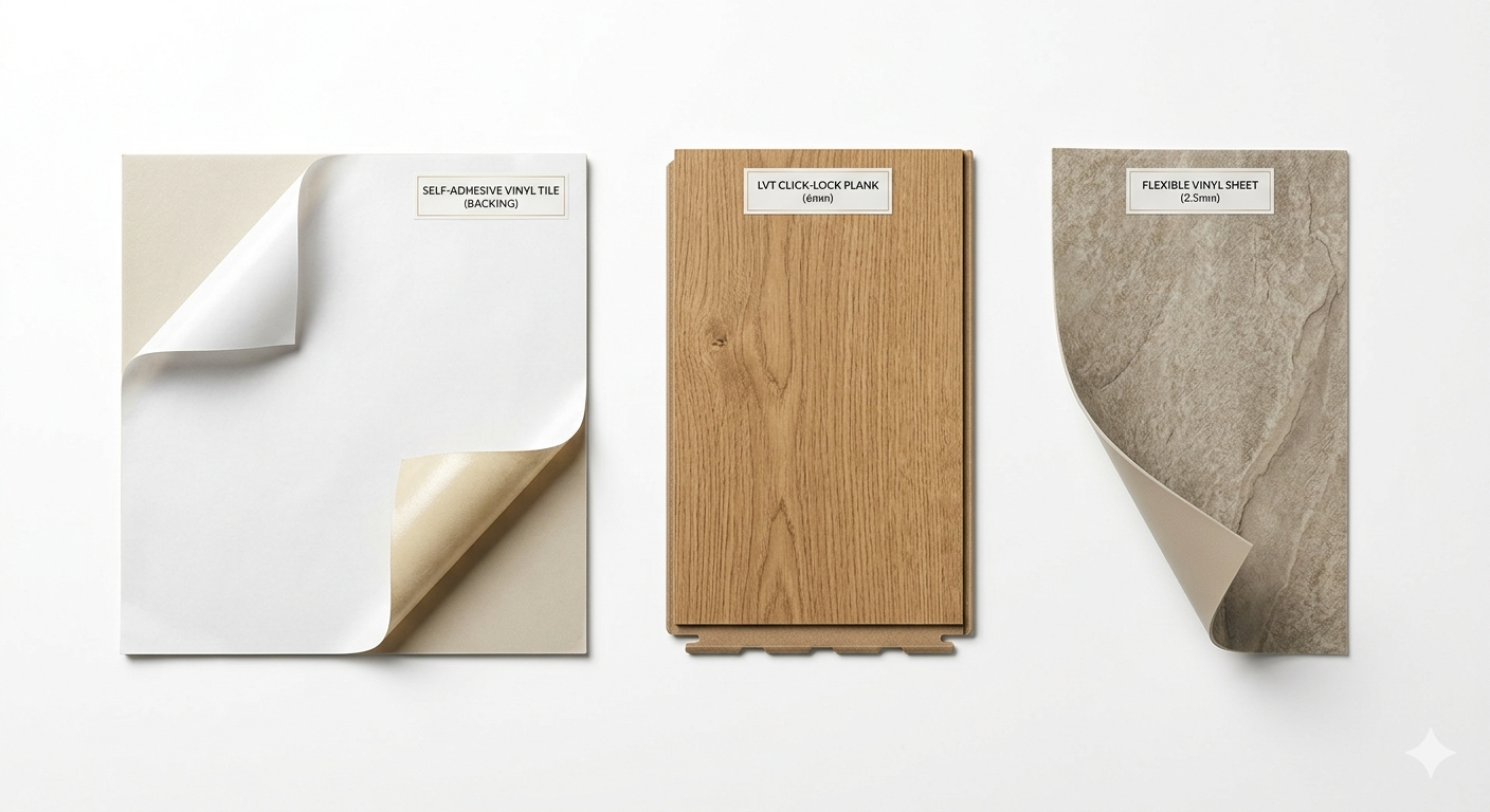 Resultado de piso vinílico autocolante em réguas amadeiradas instalado em quarto de apartamento no Rio de Janeiro